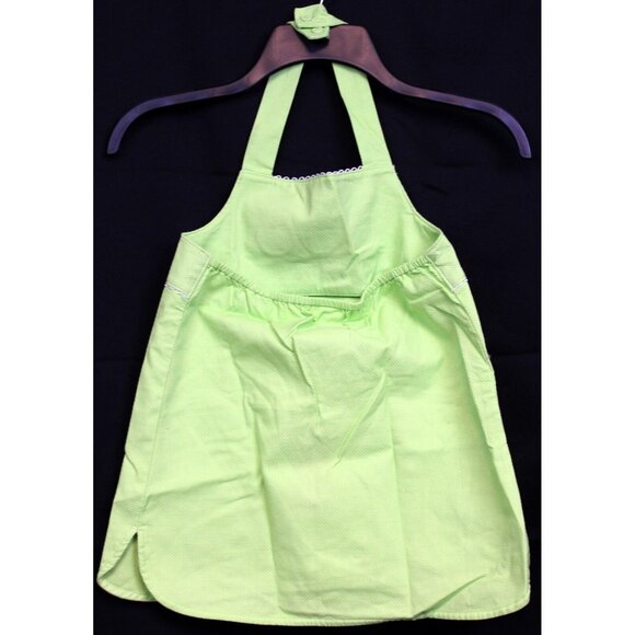 NEW 2007 Gymboree Candy Apple Halter Shirt sz 8 Applique Tank Top Pockets Scallo - Picture 4 of 8